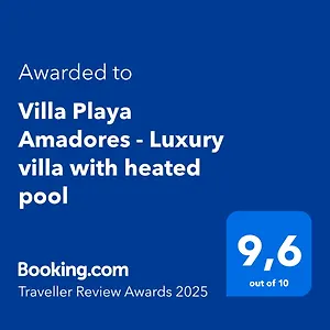 Villa Playa Amadores - Luxury With Heated Pool, Puerto Rico (Gran Canaria)